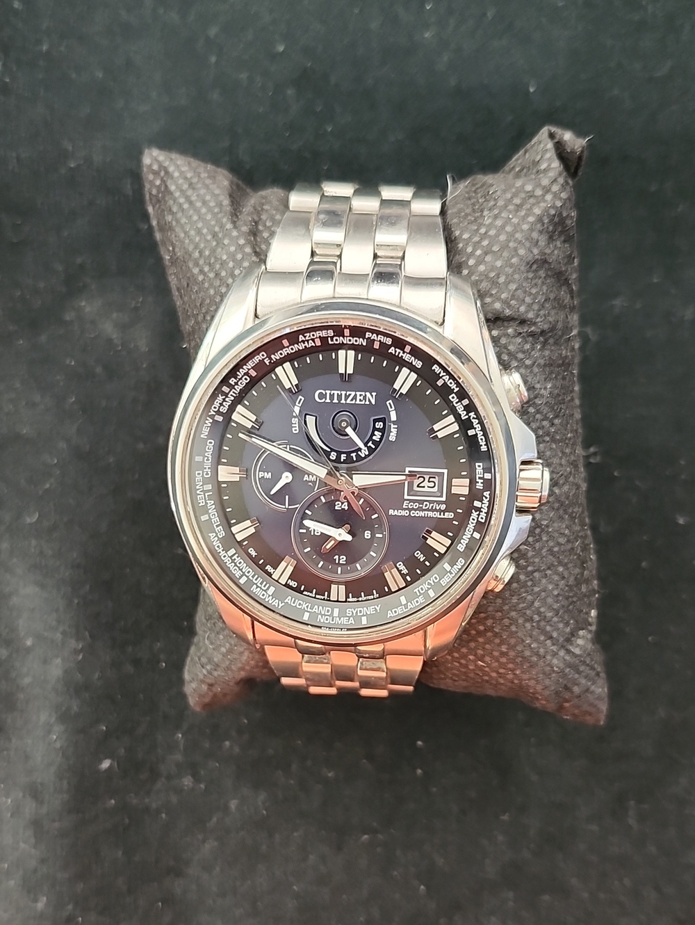 Citizen Eco-Drive World Time Chronograph (H820-S092035)